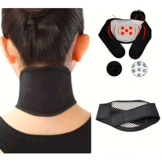 DHIO - 249999Pemanas Penghangat Terapi Pemijat Leher neck Magnetic Tcare Tourmaline