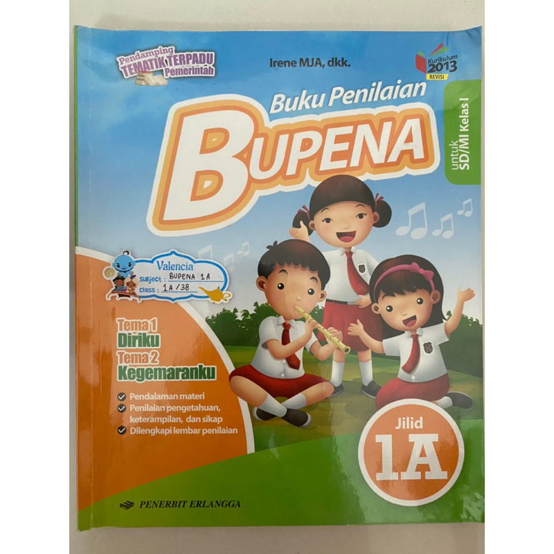 bupena kelas 1 SD