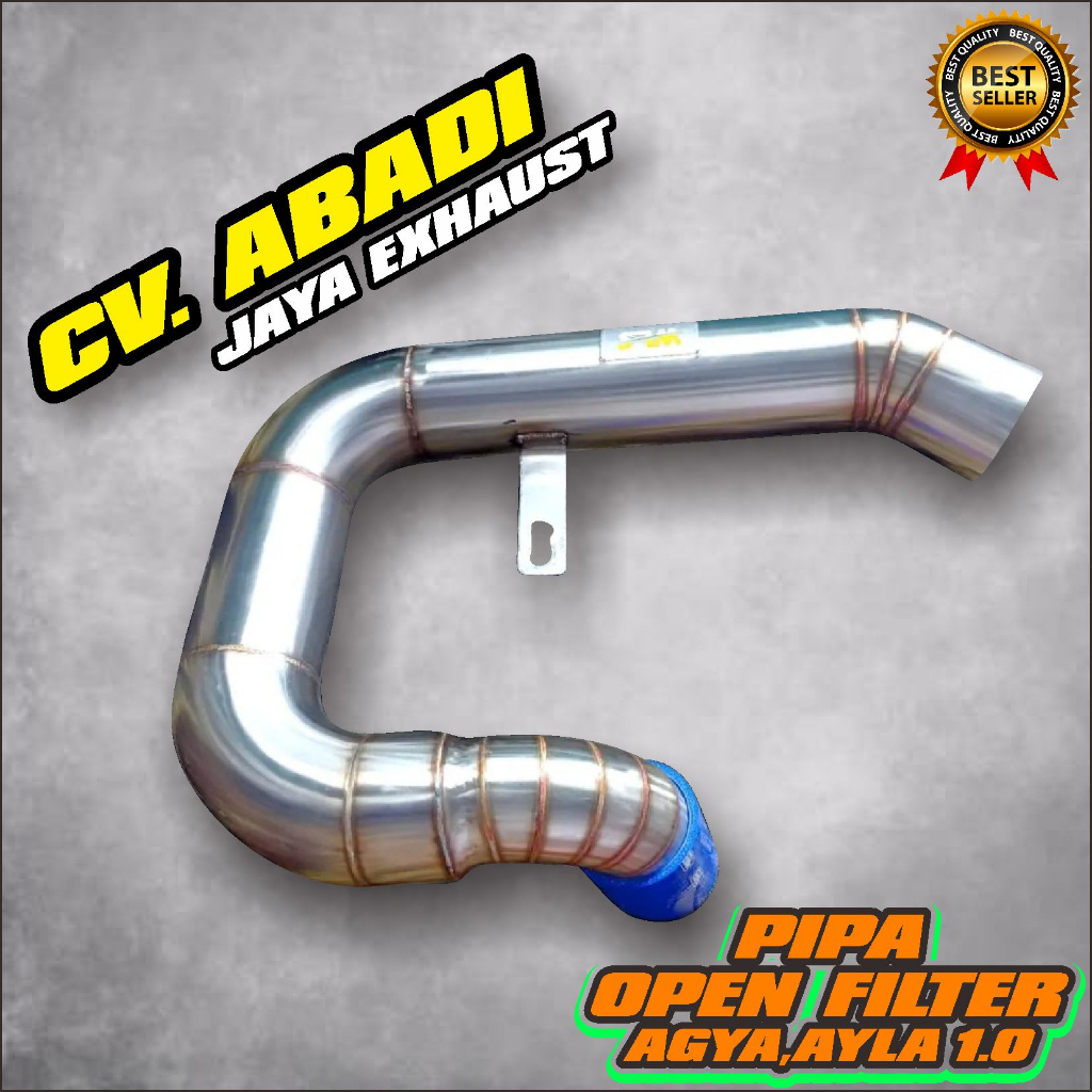 Pipa Open Filter Agya-Ayla 1000cc