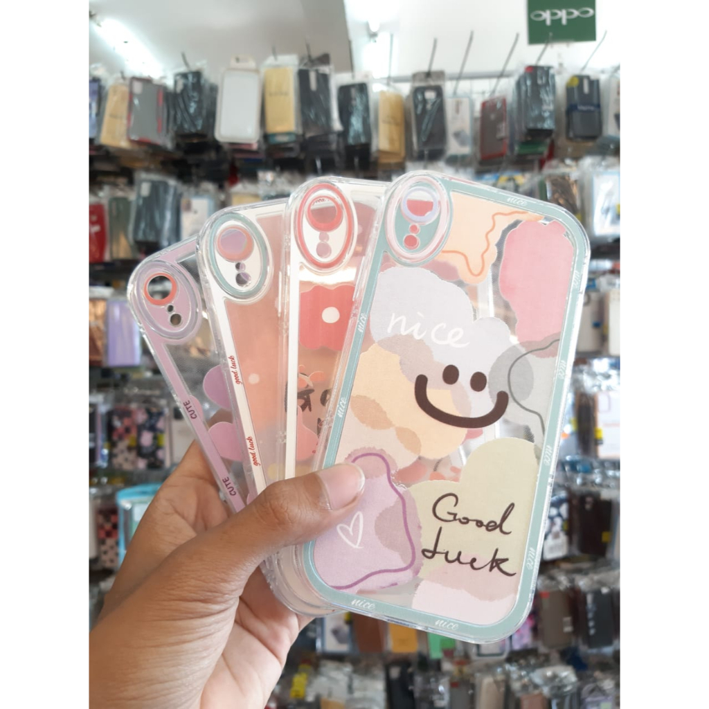 Case Motif Bening Good Luck To Be Happy Iphone X XR 11 7/8 7+/8+ 13