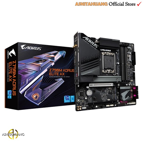 Gigabyte Z790M Aorus Elite AX (LGA1700, Z790, DDR5, USB3.2 Type-C,)