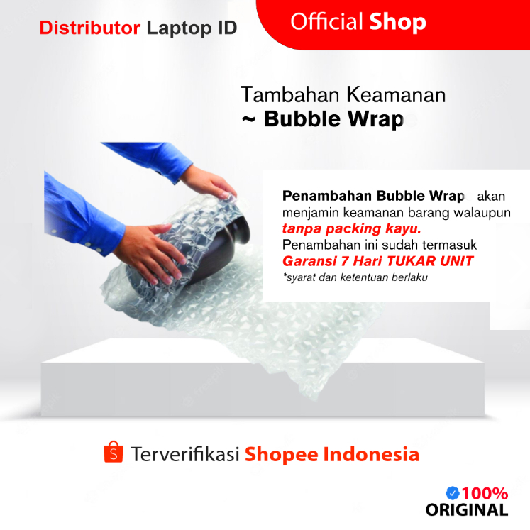 Bubble Wrap Tambahan Keamanan Pesanan