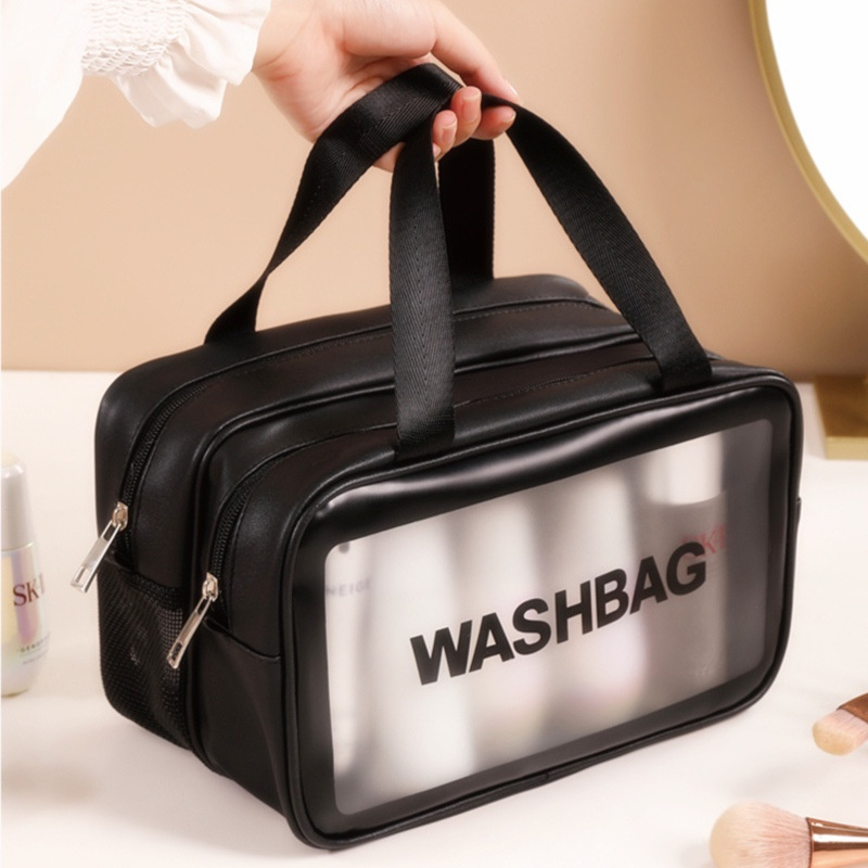 TAS KOSMETIK PORTABLE | TAS PERALATAN MANDI POUCH ORGANIZER TAS TRAVEL