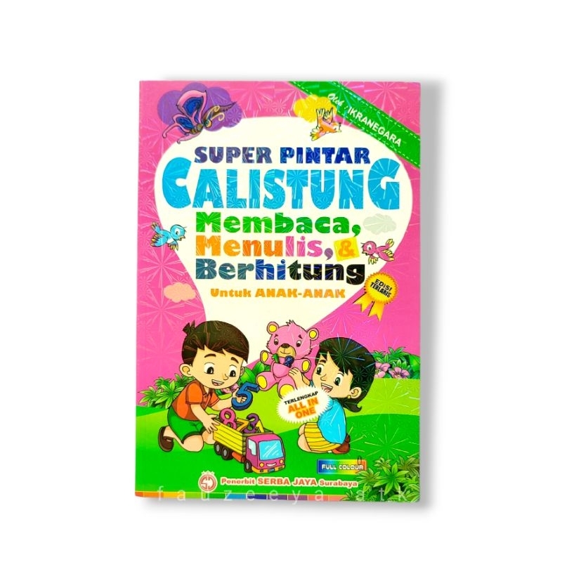 

Buku Anak CALISTUNG - Super Pintar Membaca, Menulis, Berhitung