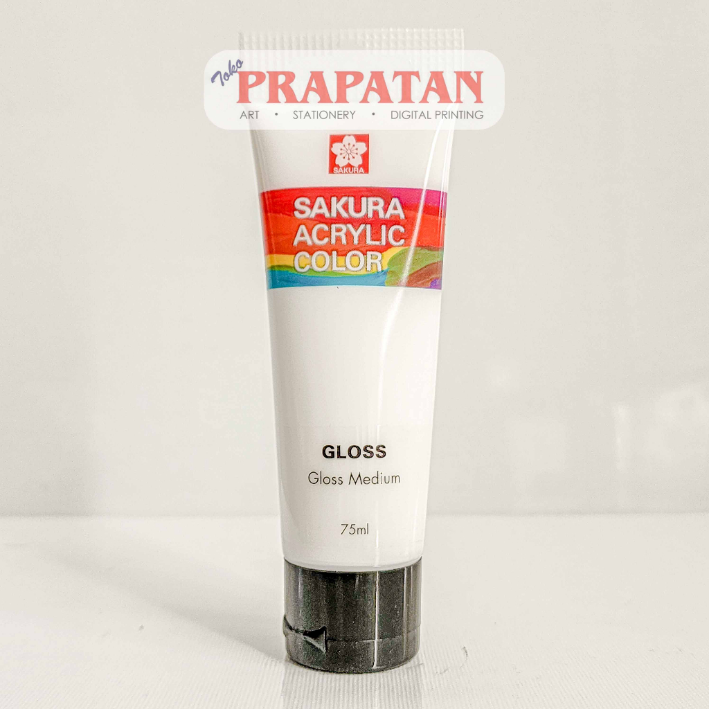 

Sakura Acrylic Gloss Medium 75ml | Medium Cat Akrilik