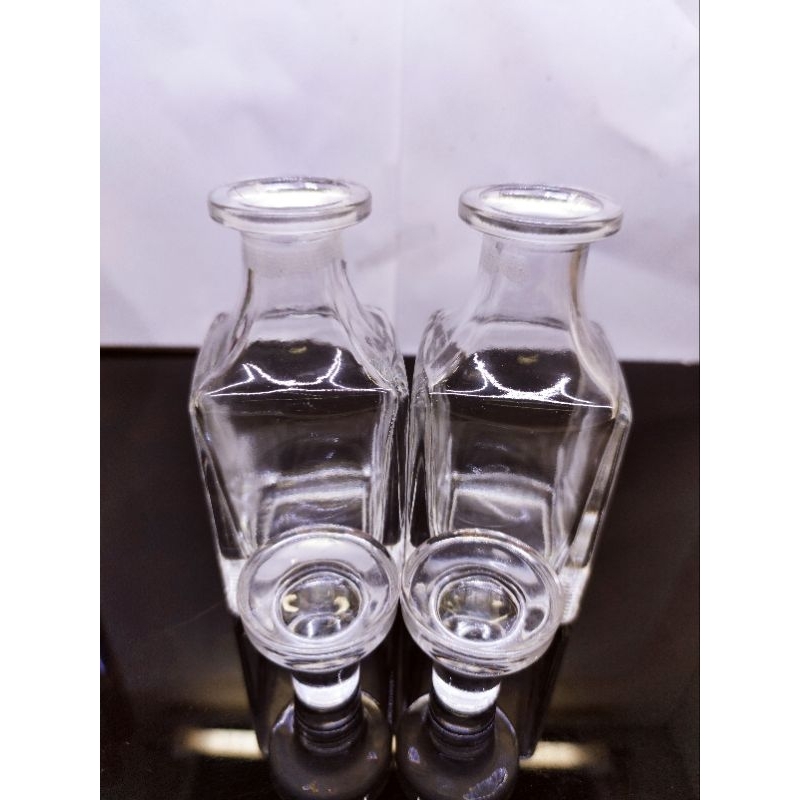 BOTOL - JIN POLOS 150 ML | Botol parfum kaca kosong Display [ PCS ]