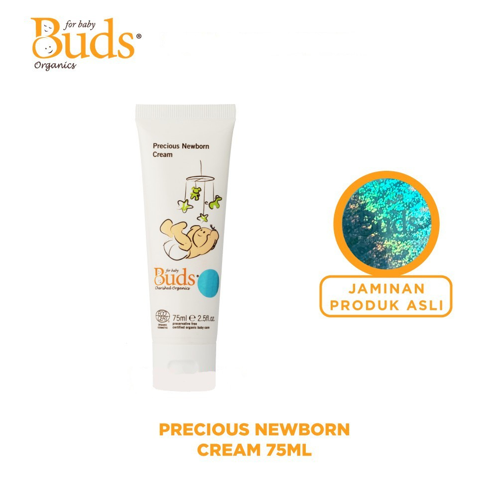 Buds Cherished Organics Precious Newborn Cream 75ml / krim perawatan bayi