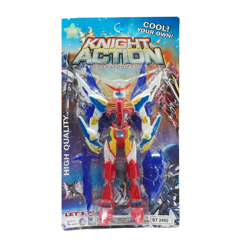 Mainan anak robot robotan MOBILE KNIGHT ST2492