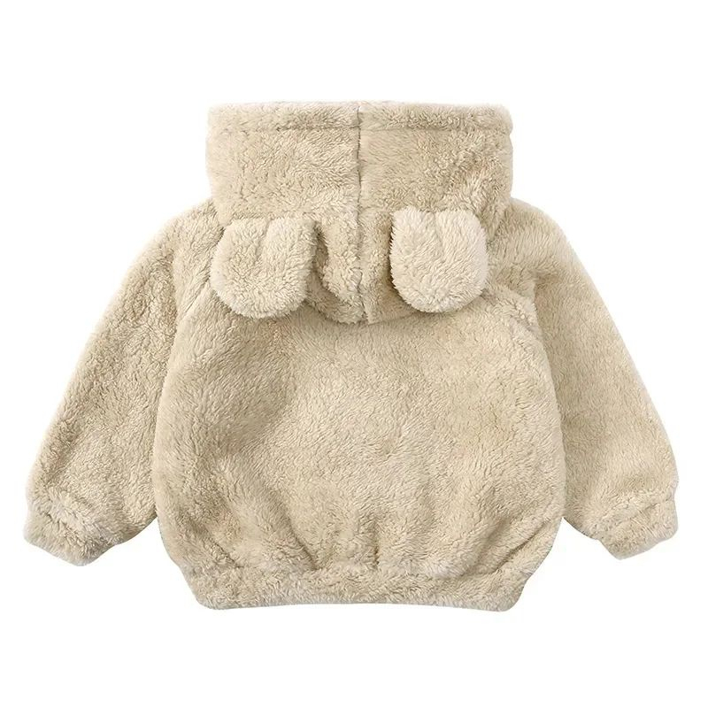 Hoodie Sherpa Anak Kuping Gemoy lucu