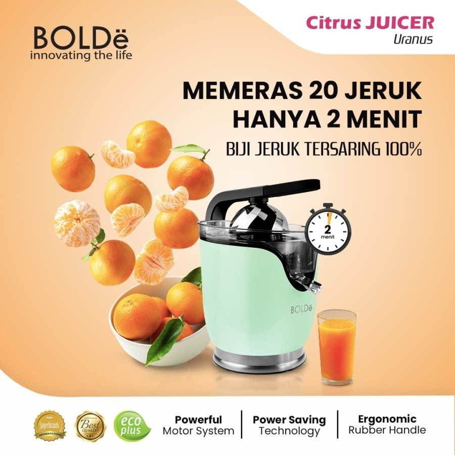 Bolde Super Elektrik Citrus Juicer Uranus Peras Jeruk Elektrik