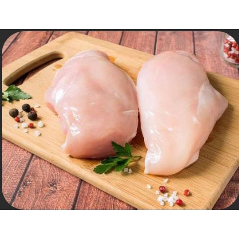 

Fillet dada ayam tanpa kulit / Fillet boneless dada ayam