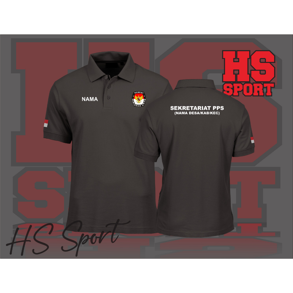 POLO SEKRETARIAT PPS - BAJU POLO TSHIRT SEKRETARIAT -  BAJU POLO KERAH