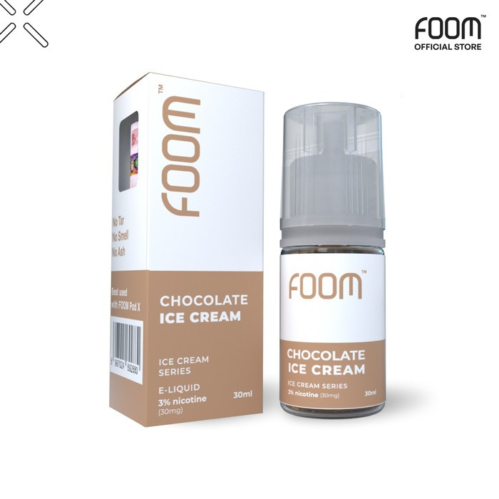 AUTHENTIC FOOM SALTNIC ICE CREAM SERIES 30ML LIQUID FOOM ICE CREAM