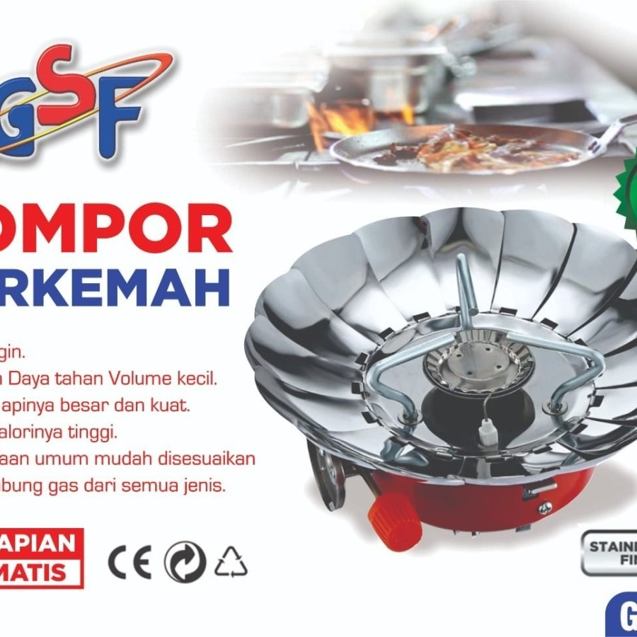 GSF Kompor Kemping / Travel Camping Stove Portable G-3309