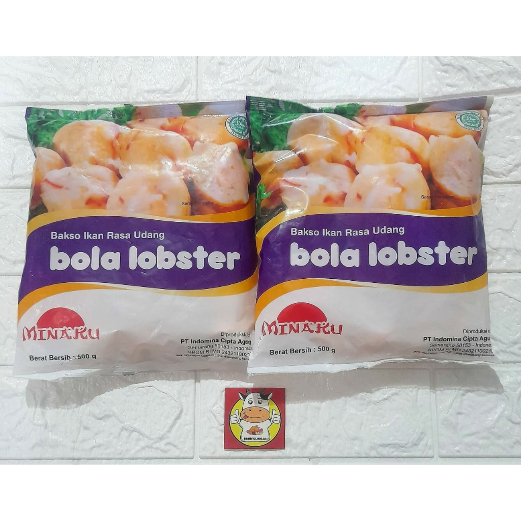 

FROZEN FOOD MINAKU BOLA LOBSTER 500GRAM - DISASS JOGJA