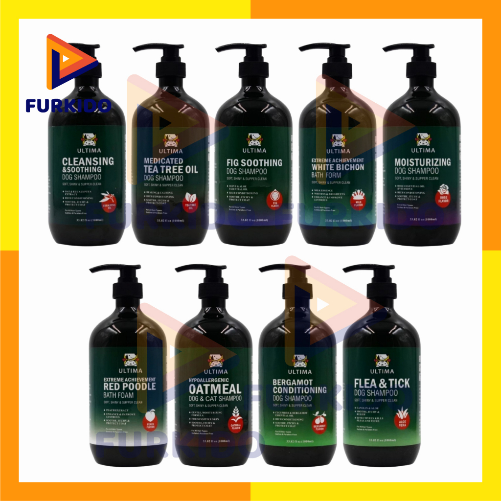 Ultima Dog &amp; Cat Shampoo 1 Liter / Shampoo Anjing Kucing