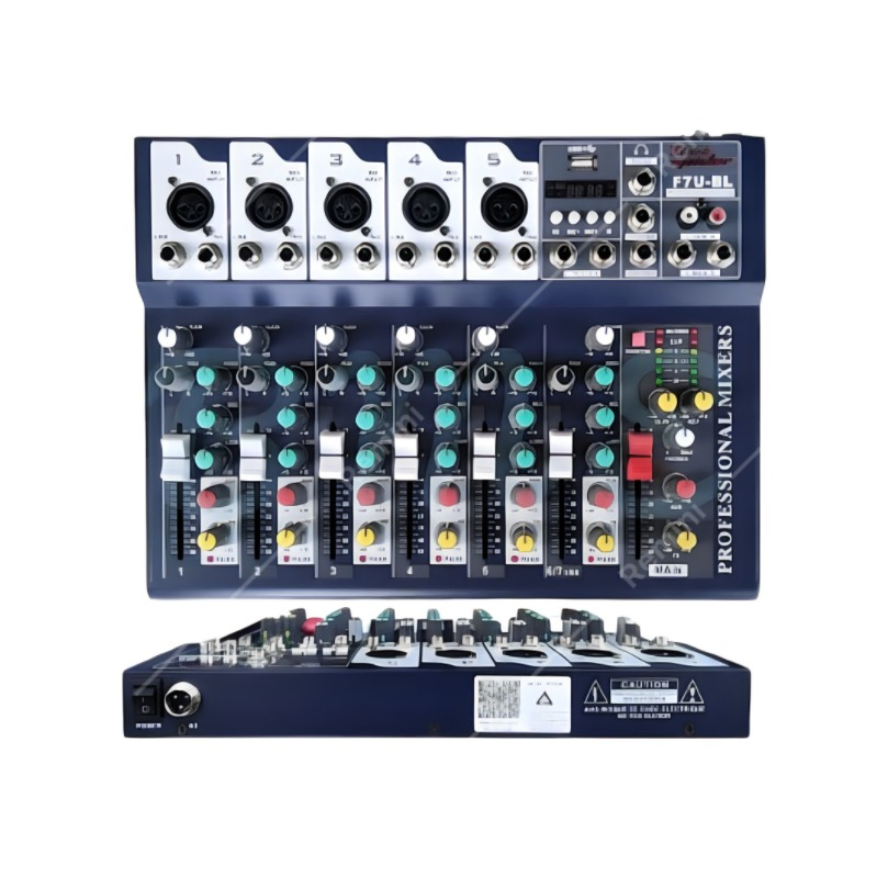MIXER AUDIO SEVEN BLACK SPIDER F7 USB ORIGINAL BLACKSPIDER F7USB 7 CHANNEL