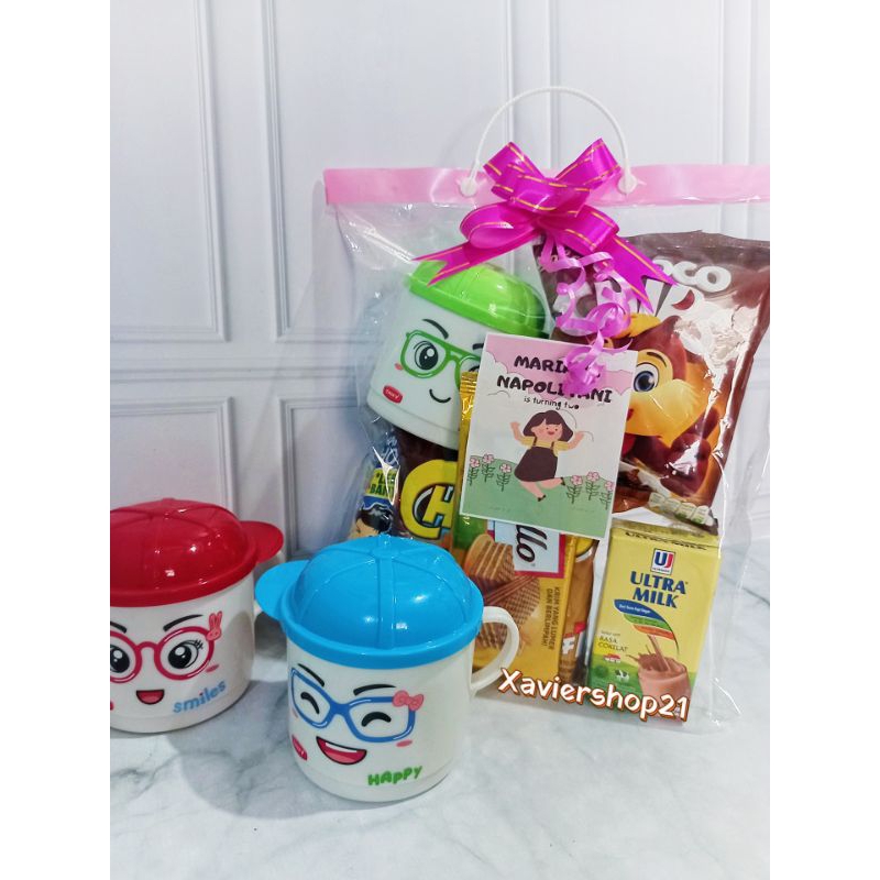

NOB Paket Snack + Gelas Karakter (Free Stiker Custom)