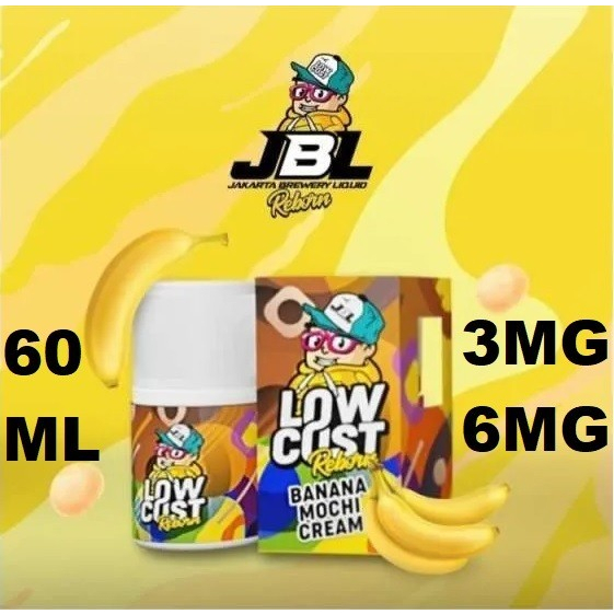 LIQUID JBL LOW COST 60ML BANANA MOCHI CREAM