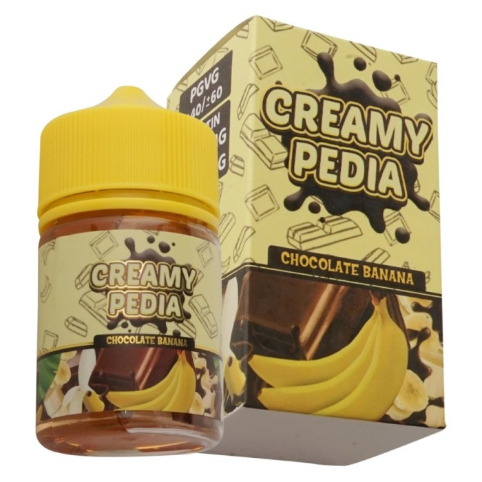 LIQUID CREAMY PEDIA 60ML CHOCOLATE BANANA CREAMYPEDIA