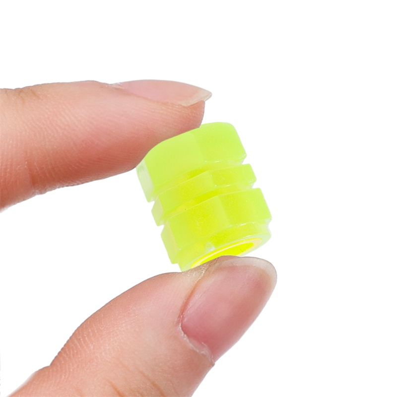 Tutup Pentil / Hijau Glow Malam Hari Neon Tutup Pentil Ban Mobil Motor Sepeda