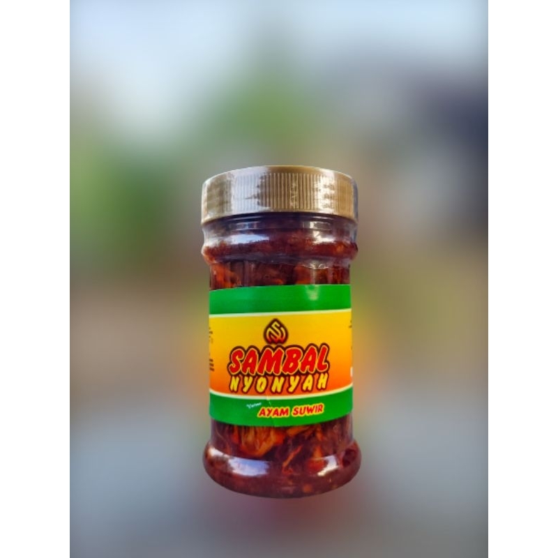 

sambal Nyonyah variant Ayam Suwir