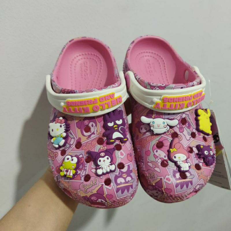 CROCS HELLO KITTY and FRIENDS CLOG KIDS and JUNIOR GIRLS