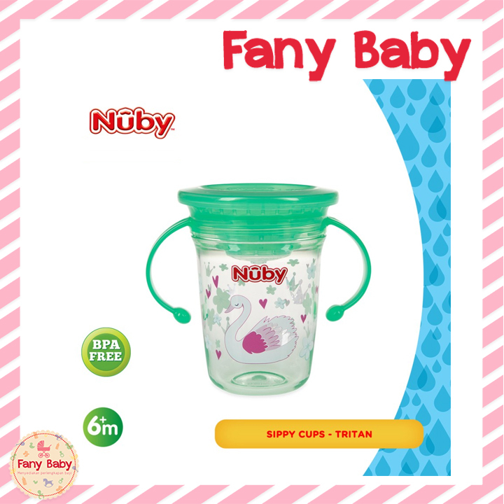 NUBY WONDER CUP TRITAN 240ML 6M+