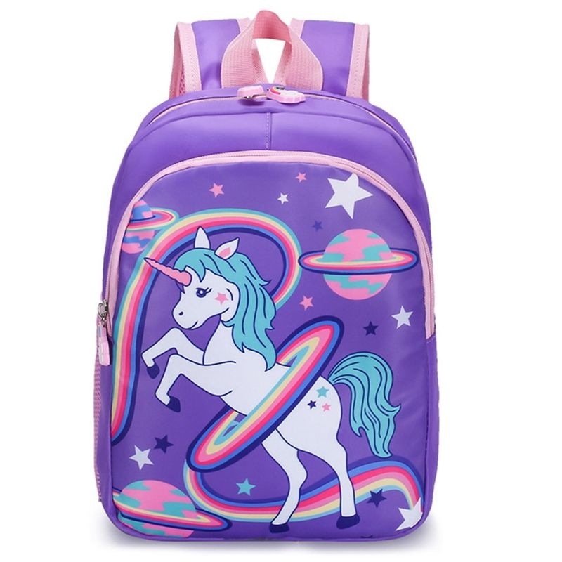 COD Tas Ransel Anak cute Tas Ransel Anak Paud/SD Tas Sekolah FREE Botol Minum dan Jam Tangan Kawai Tas Backpack Motif Kuda Pony Terbaru