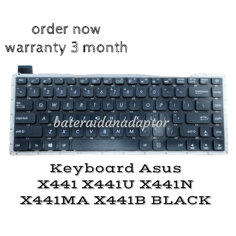 Keyboard Asus X441 X441U X441B X441MA X441N BLACK
