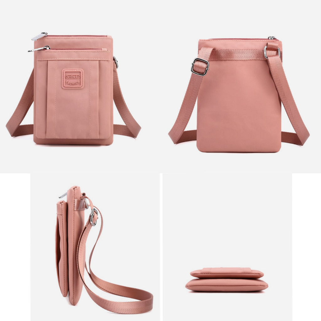 TAS SELEMPANG WANITA PREMIUM KANVAS LUCU PINK FASHION BRANDED BATAM YARELLA TA825P3 IMPORT SLING BAG KOREA KECIL CASUAL SIMPLE TERBARU SHOULDER BAHU REMAJA KEKINIAN CEWEK