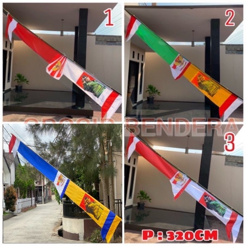 BENDERA UMBUL-UMBUL SOEKARNO