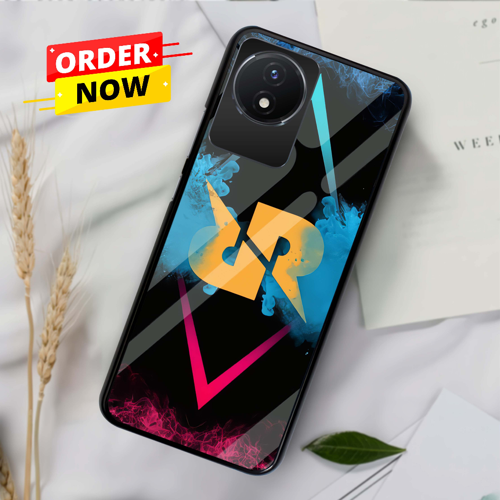 (ST14) Case Kilau Vivo Y02 | Casing Hp Vivo | Pelindung Smartphone Seven Case |  Rrq