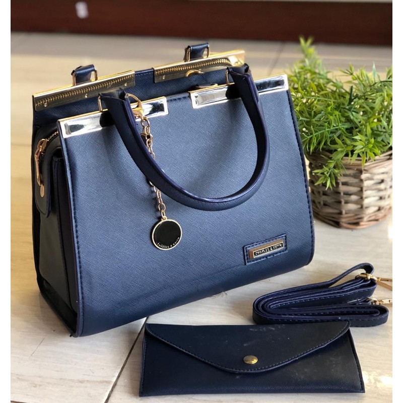 Tas Selempang Wanita Murah Import Korean Fashion Style Sling Bag free dompet