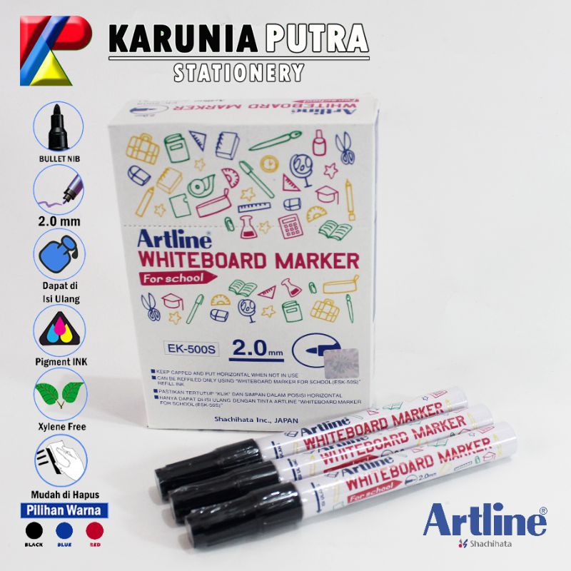 

Spidol Papan Tulis Artline EK-500S 2.0mm Dapat Isi Ulang