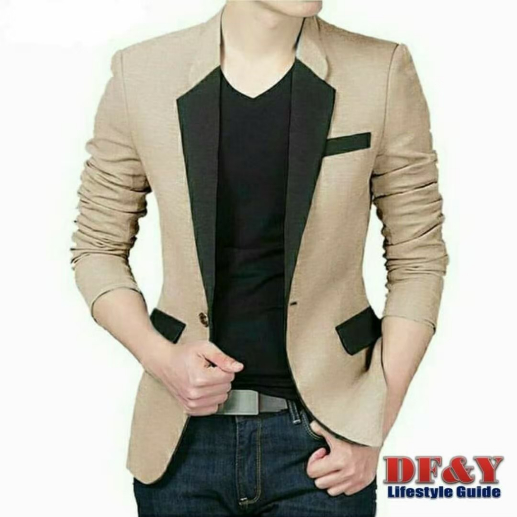 BLAZER JASS PRIA SLIMPT-JAS BLAZER PRIA DEWASA-JAS KANTORAN BESELLER BANDUNG