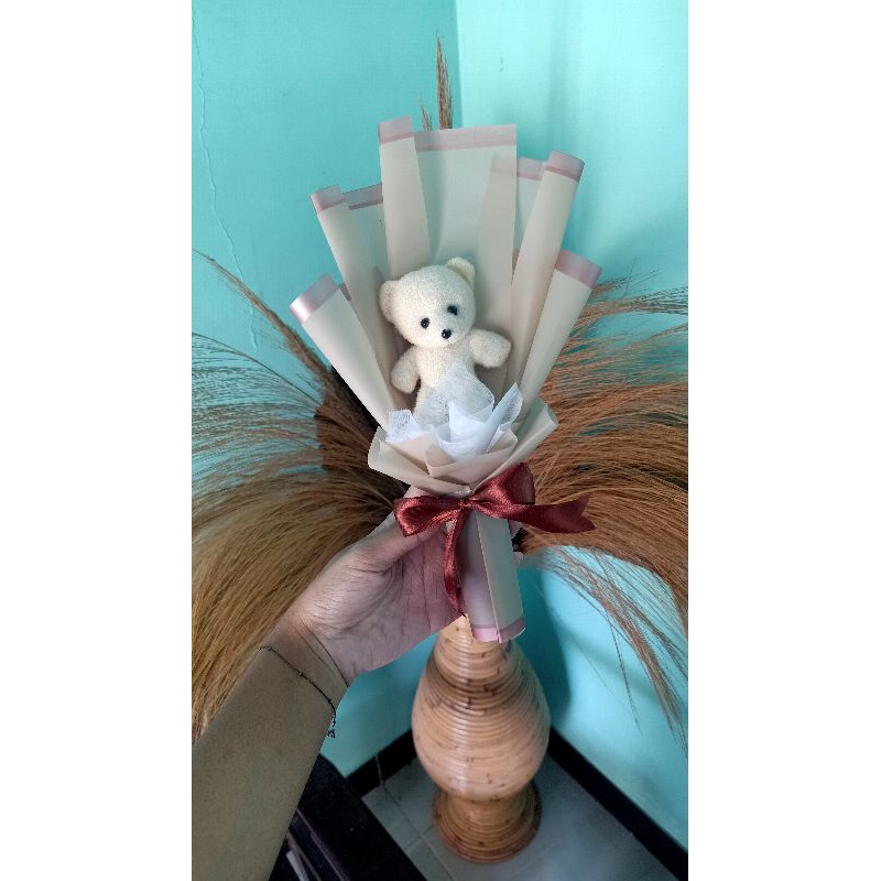 Buket Boneka Wisuda Mini/ Buket Boneka/ Buket Wisuda/ Kado Wisuda