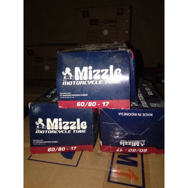 Ban Dalam Mizzle Ukuran 60/80-17 200-17 Ring 17
