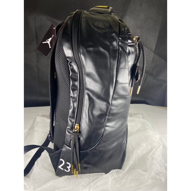 AIR JORDAN RETRO 12 LEATHER BACKPACK / JORDAN BACKPACK / JORDAN BAGPACK / TAS RANSEL JORDAN