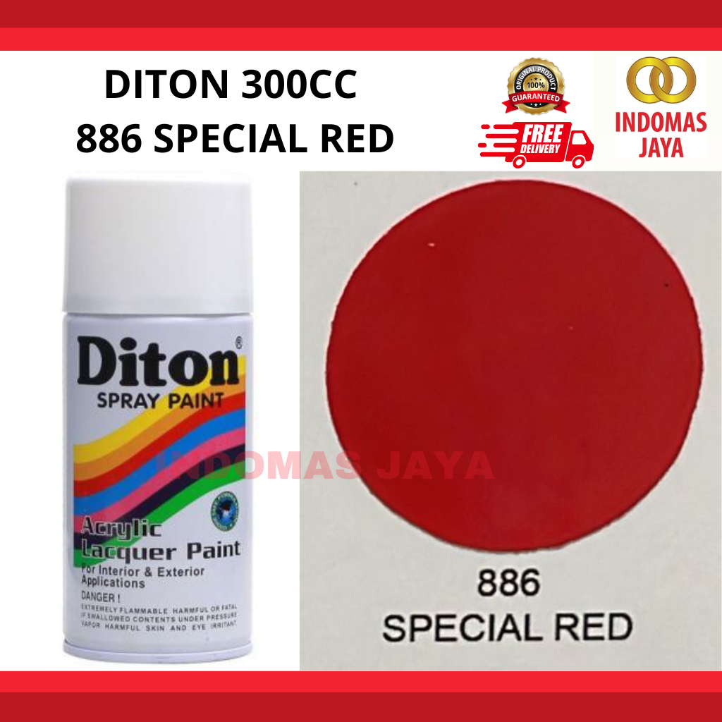 Pilox Diton 300cc Pilok Pylox Merah Special Red 886