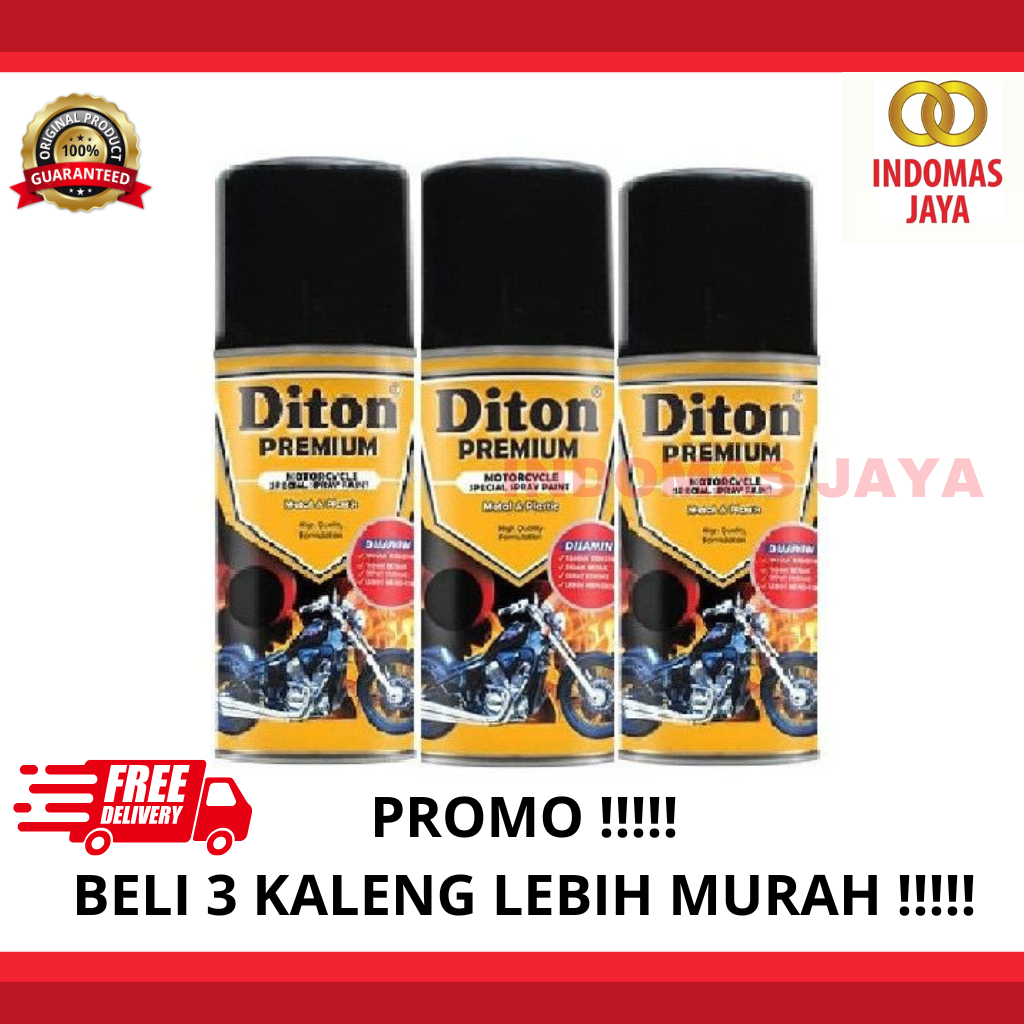 Cat Semprot DITON PREMIUM Paket 3 Kaleng