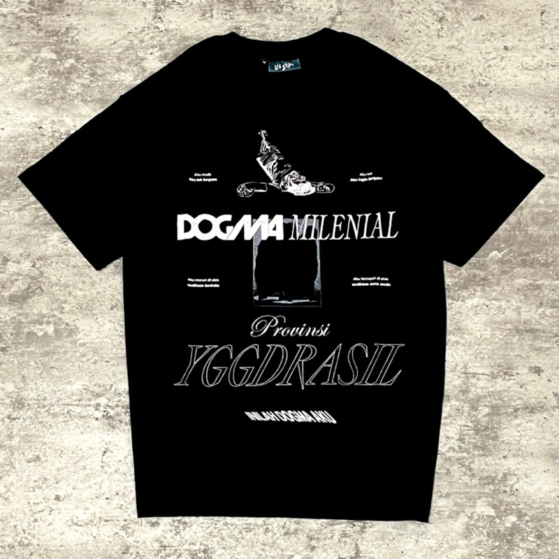 BAPAK. - Dogma Millenial Provinsi Yggdrasil Tshirt - Black | Original Merchandise