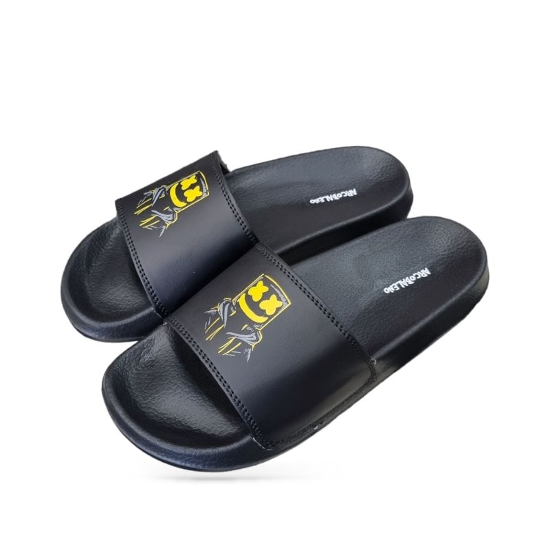 Sandal selop pria sendal slip on sandal Distro sendal slop karet sendal motif sendal slop original