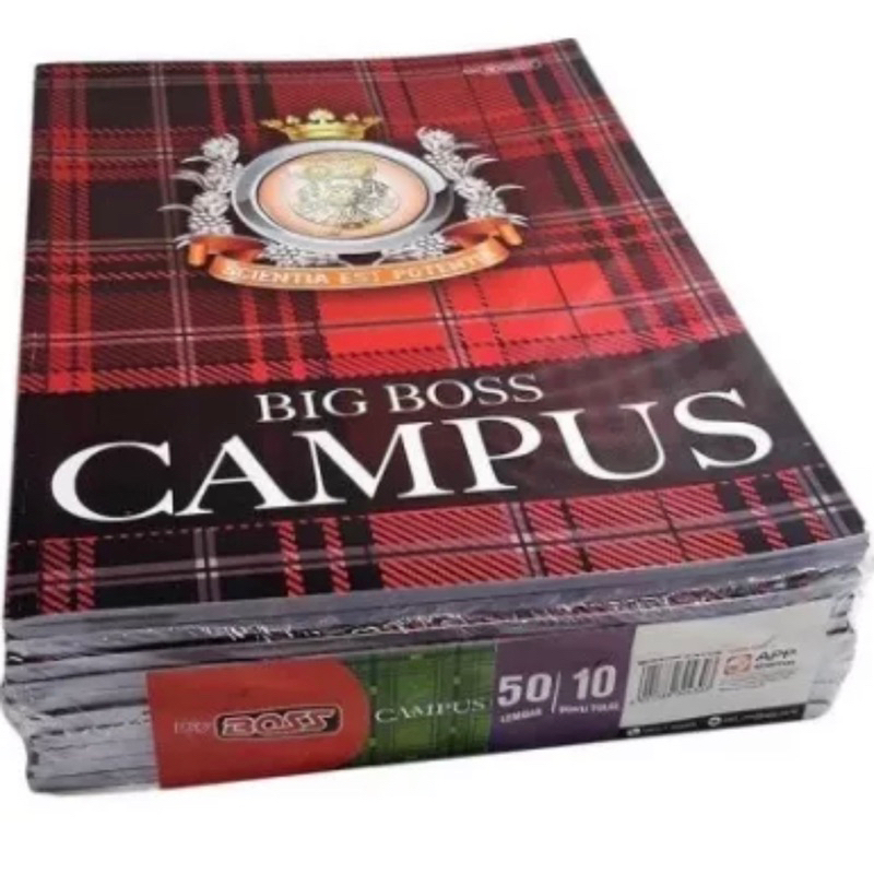 

Buku Tulis Campus Nobel isi 50 lembar | 10 Buku