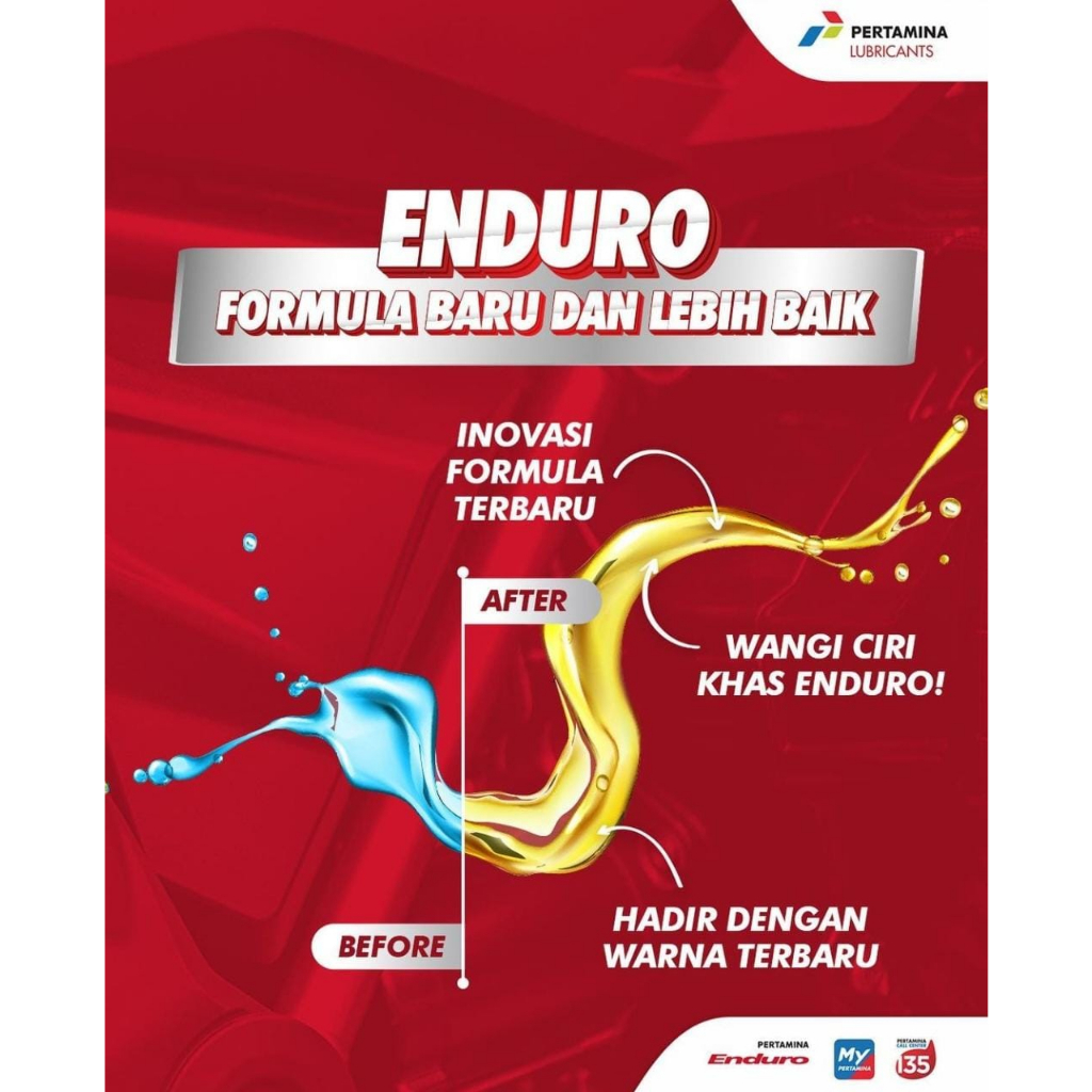 Enduro 4T 20W/50 800ml Pertamina Oil 0.8L