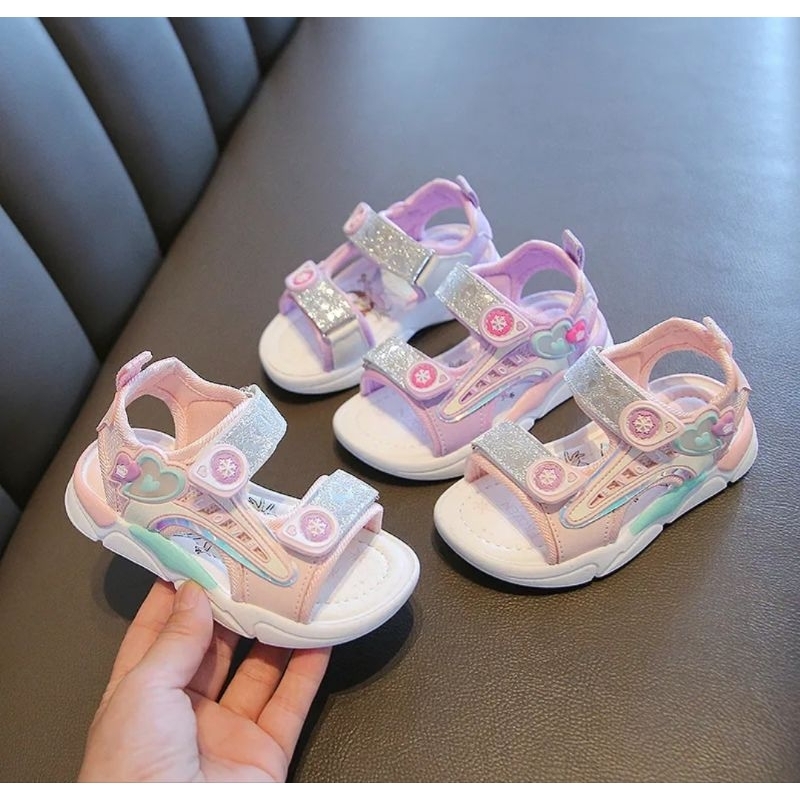 Sandal Anak Perempuan LOVE SANDAL Sandal Anak Fashion Import Untuk Anak 1-6 Tahun