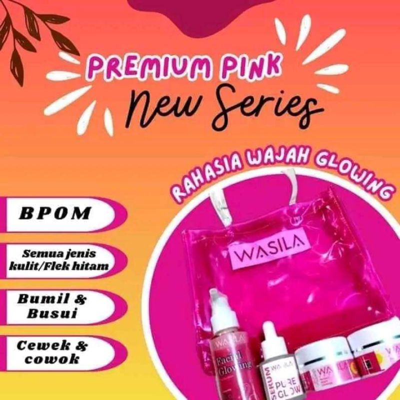 Wasila skincare paket premium produk ORI 100%