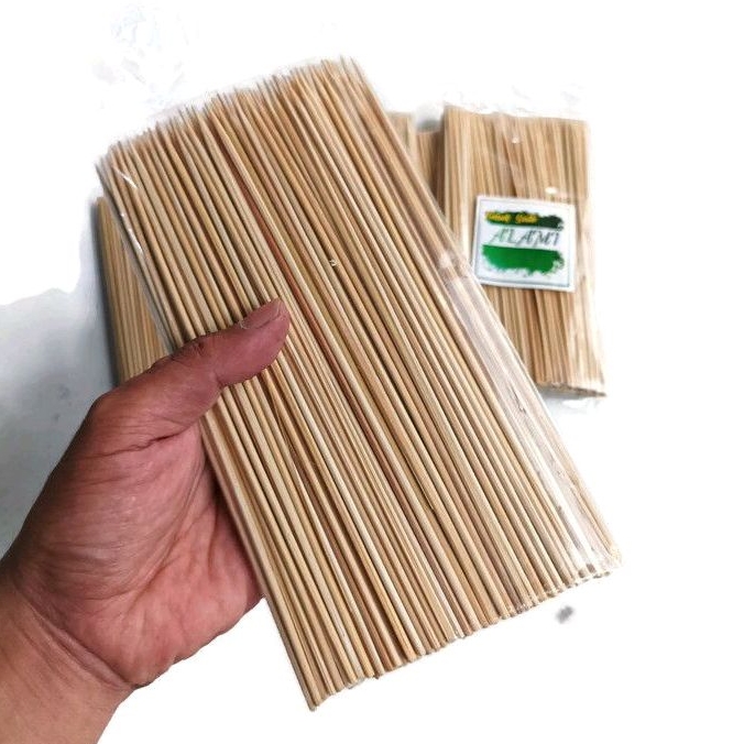 Tusuk sate bambu halus / tusuk sate ayam kambing / tusuk sosis