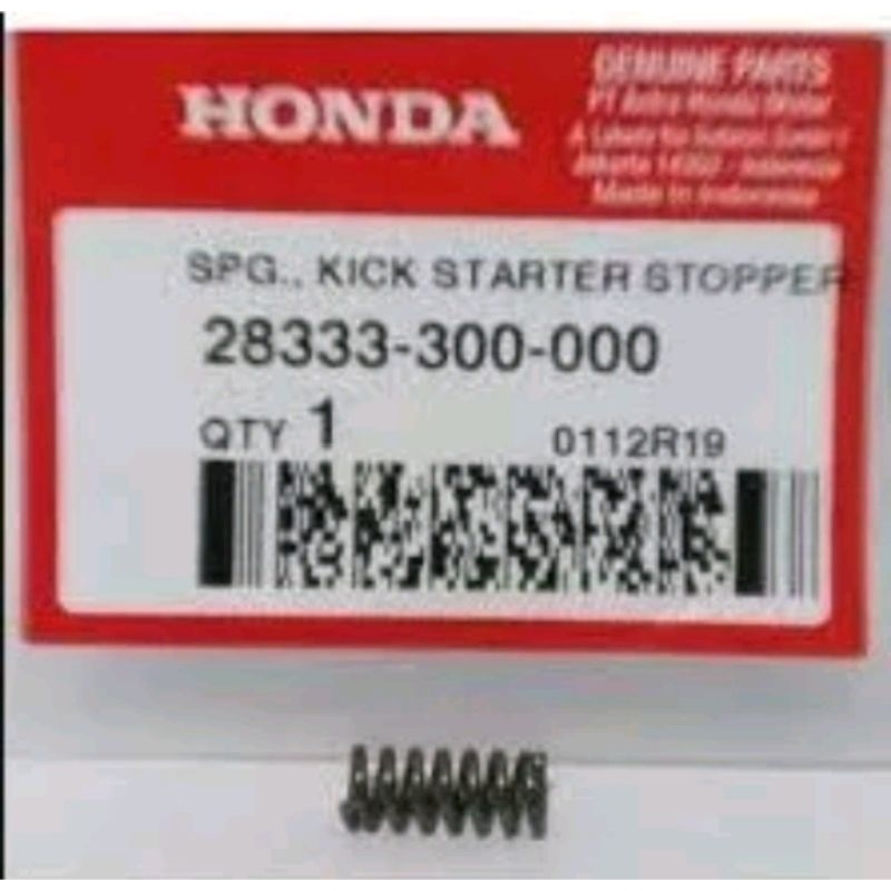 28333-300-000 Per step footstep Honda Beat Scoopy CBR 150R PCX Sonic