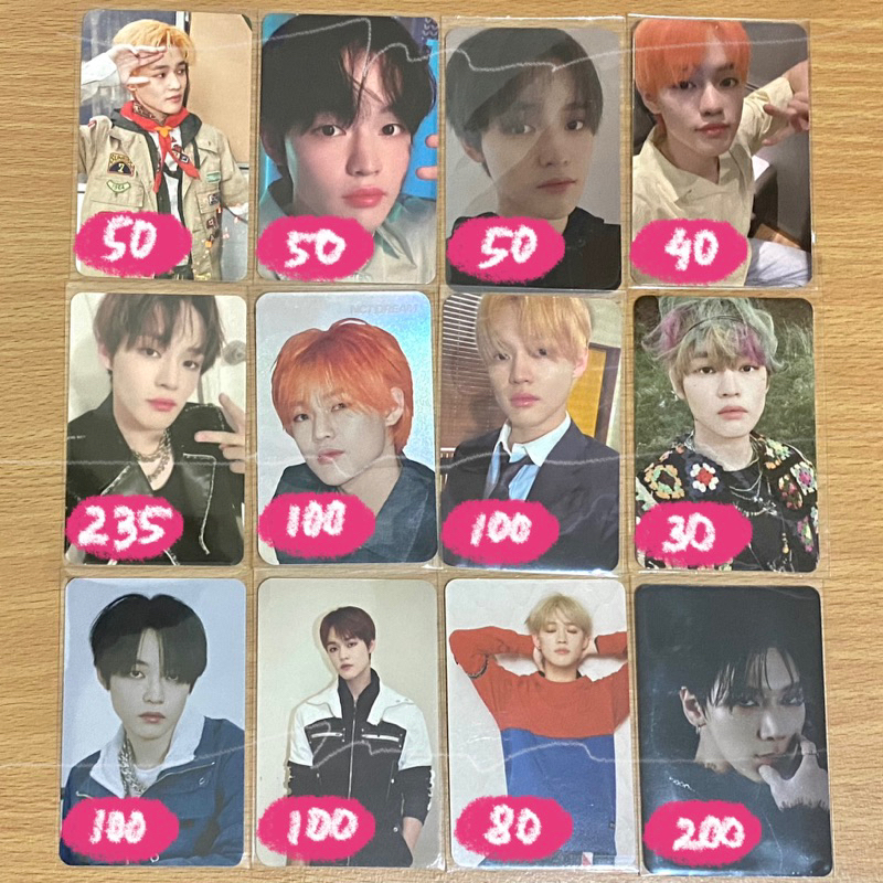PHOTOCARD CHENLE NCT DREAM SUMMER KIT SUMKIT PRAMUKA CANDYLAB KIHNO RELOAD WE BOOM AR TICKET RESONAN